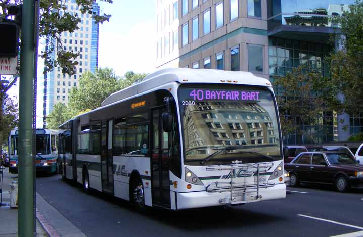 AC Transit Van Hool AG300 2030